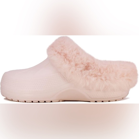 Juicy Couture Faux Fur Clogs Cora Q-Blush Pink Slide-On Mules Womens 9​ - Picture 3 of 8